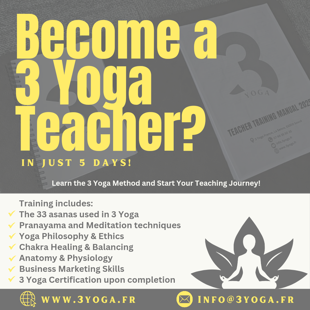 3 Yoga Certification: From Beginner to Teacher in 5 days 